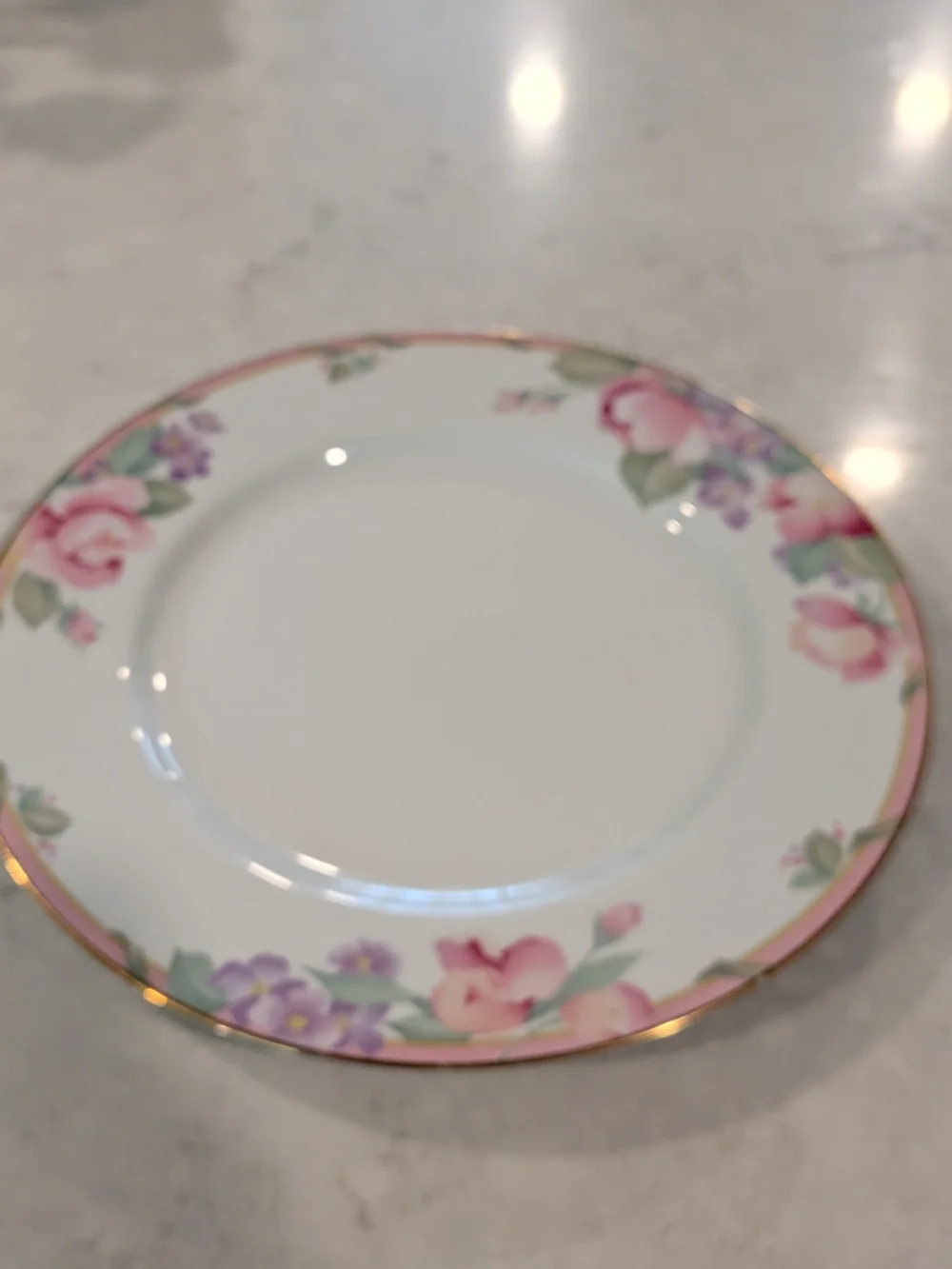 Mikasa Floral Dinner Plate 12